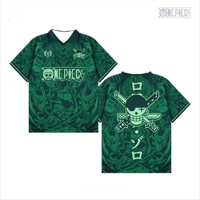 3D Printing One Piece - เสื้อยืดลายพิมพ์เต็มตัวธีมวันพีซ โรโรโนอาห์ โซลอน ฤดูร้อน 2026 แบบ