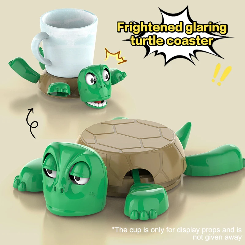 3D Printing House - Creative Coaster เต่าถ้วยชาแก้วกาแฟผู้ถือเครื่องดื่มบนโต๊ะอาหารตกแต่ง 3d พิมพ์เครื่องประดับตกแต่งบ้าน