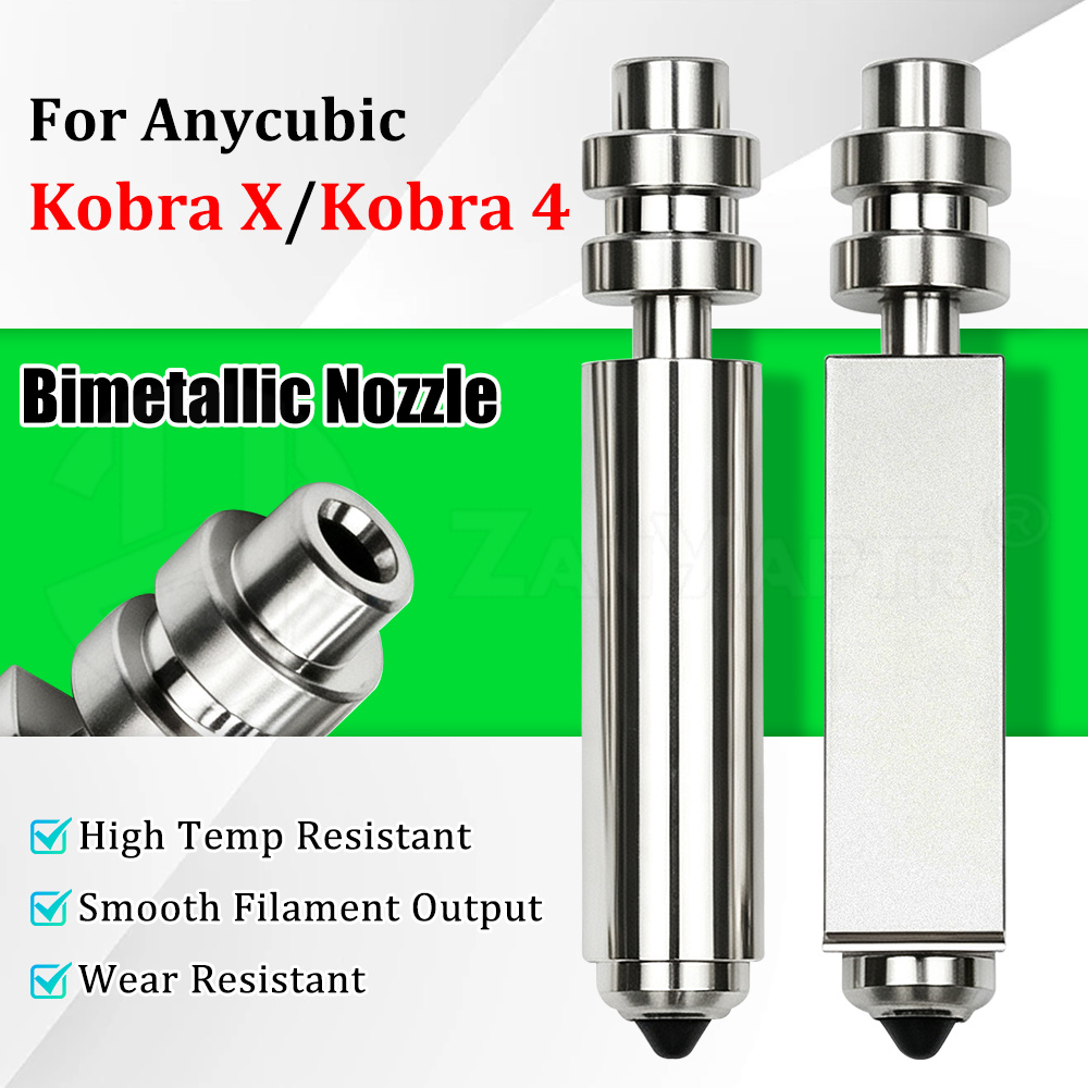 3D Printing Nozzle - หัวฉีดแบบไบเมทัลลิกสำหรับเครื่องพิมพ์ 3D Anycubic Kobra X Kobra