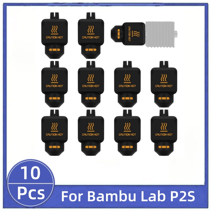 3D Printing Laboratory - ถุงซิลิโคนสีดำ 10 ชิ้น สำหรับเครื่องพิมพ์สามมิติ Bambu Lab