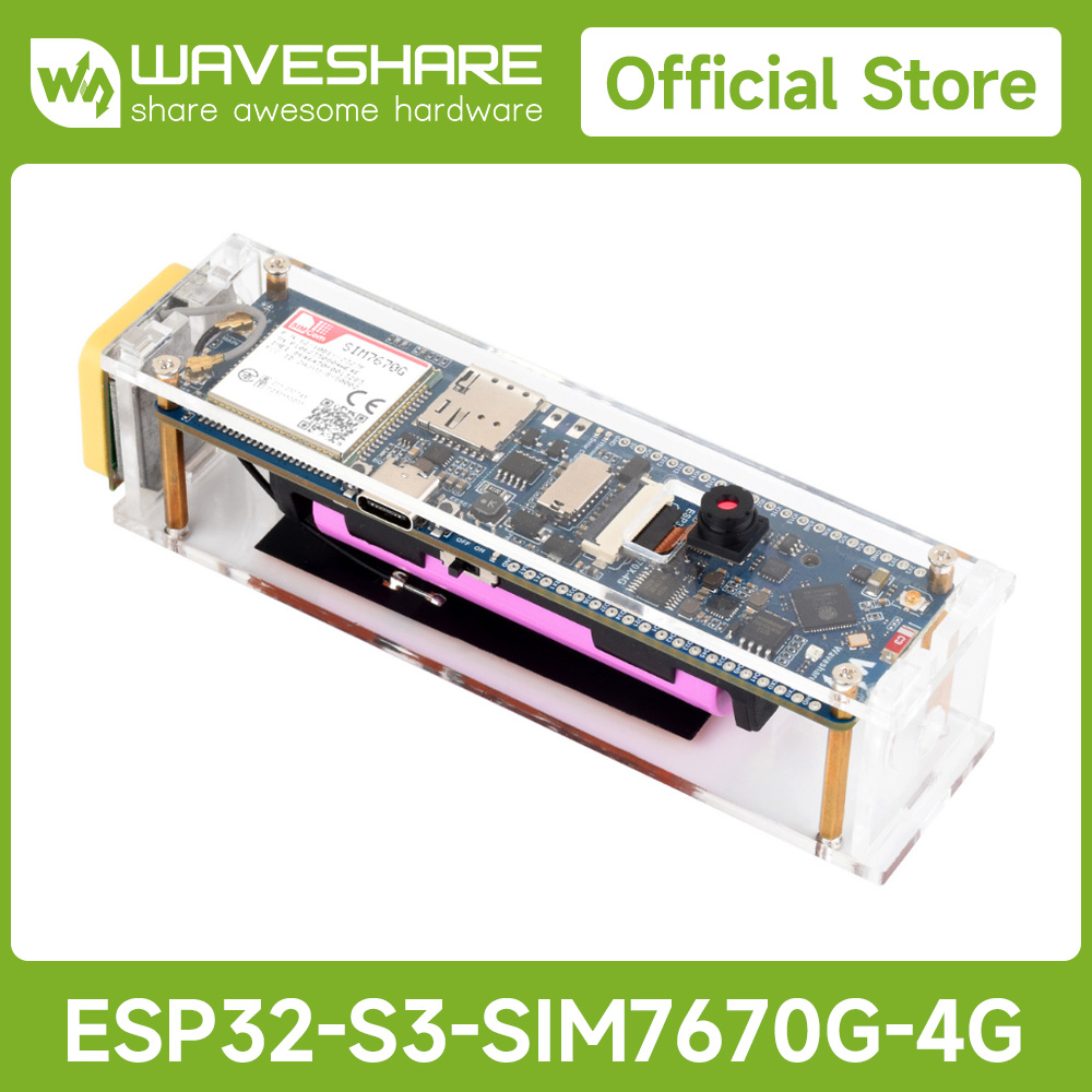 Raspberry Pi 3D Print - Waveshare ESP32-S3 SIM7670G 4G บอร์ดพัฒนา, LTE