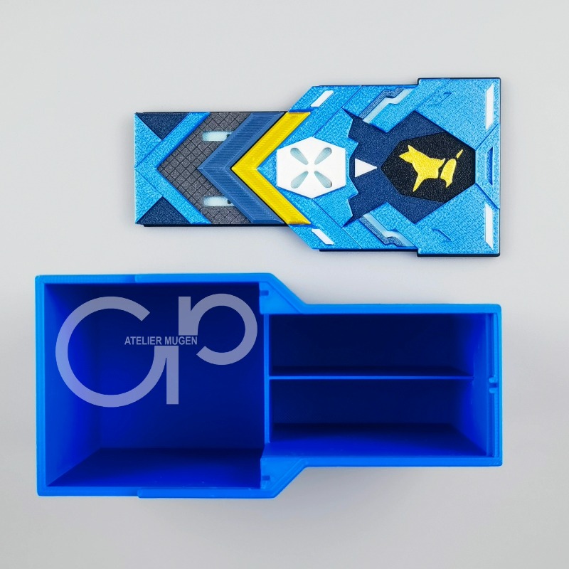 3D Printing Card - เหมาะสำหรับเกมยูกิโอ! กล่องเก็บการ์ดเกม K9-17 Izuna Theme ผลิตด้วยเทคโนโลยีการพิมพ์
