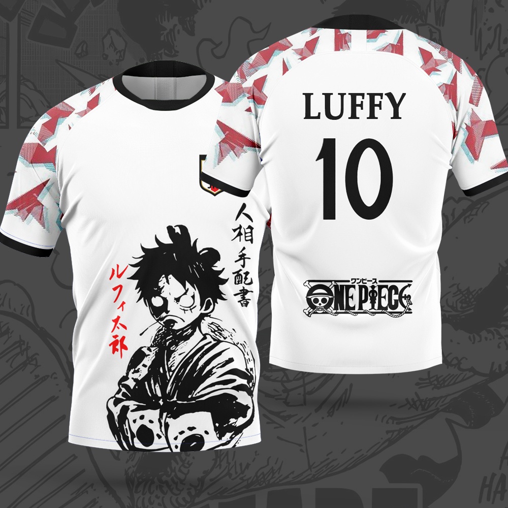 3D Printing One Piece - เสื้อยืดลายวันพีซ ลูฟี่ ฤดูร้อน 2026 ลายพิมพ์ 3