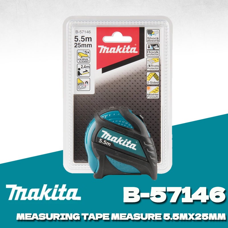 Stanley Tape 25Ft - มาคิต้า B-57146 เทปวัดระยะ 5.5 ม. x