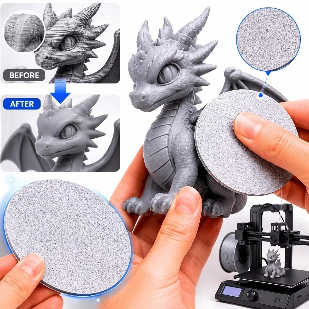 5/10 ชิ้น 1200 กริด 5 นิ้ว แผ่ - 3D Printing Pla บทวิจารณ์และราคา