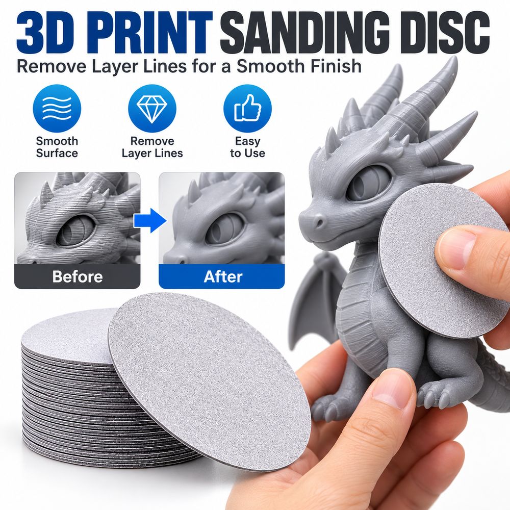 5/10 ชิ้น 1200 กริด 5 นิ้ว แผ่ - 3D Printing Pla บทวิจารณ์และราคา