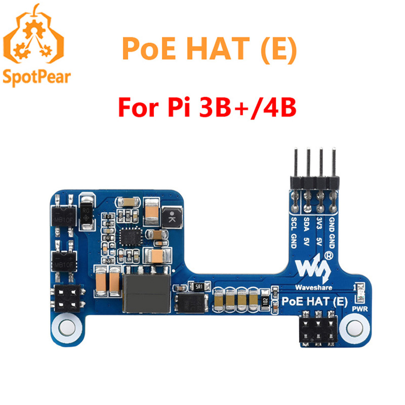 Raspberry Pi PoE HAT Power ove - Raspberry Pi 3D Print บทวิจารณ์และราคา