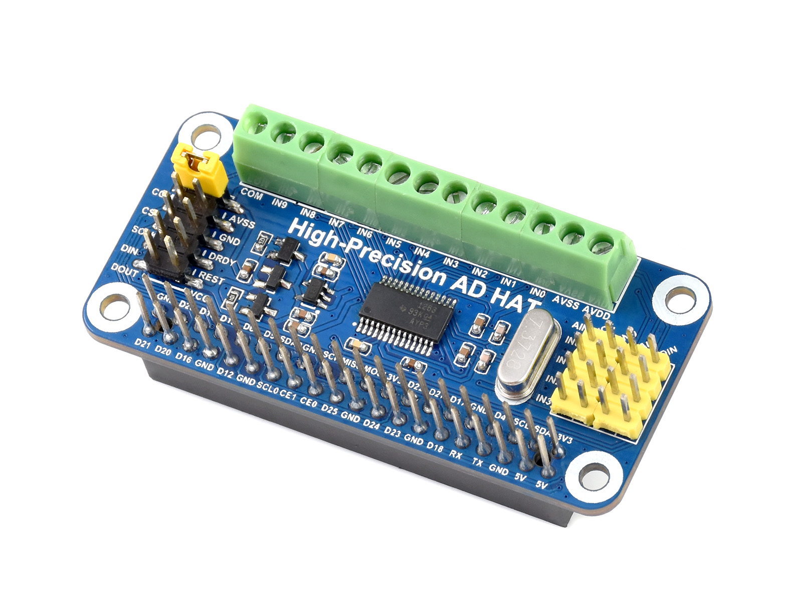 Waveshare AD HAT ความแม่นยำสูง - Raspberry Pi 3D Print บทวิจารณ์และราคา