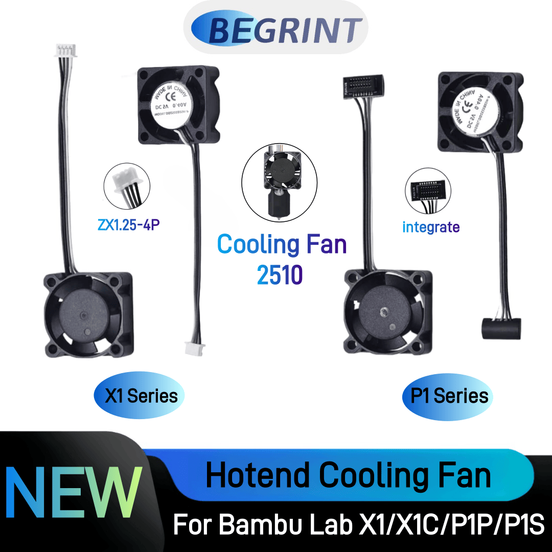 พัดลม 2510 สำหรับ Bambu Lab X1 - 3D Printing Laboratory บทวิจารณ์และราคา
