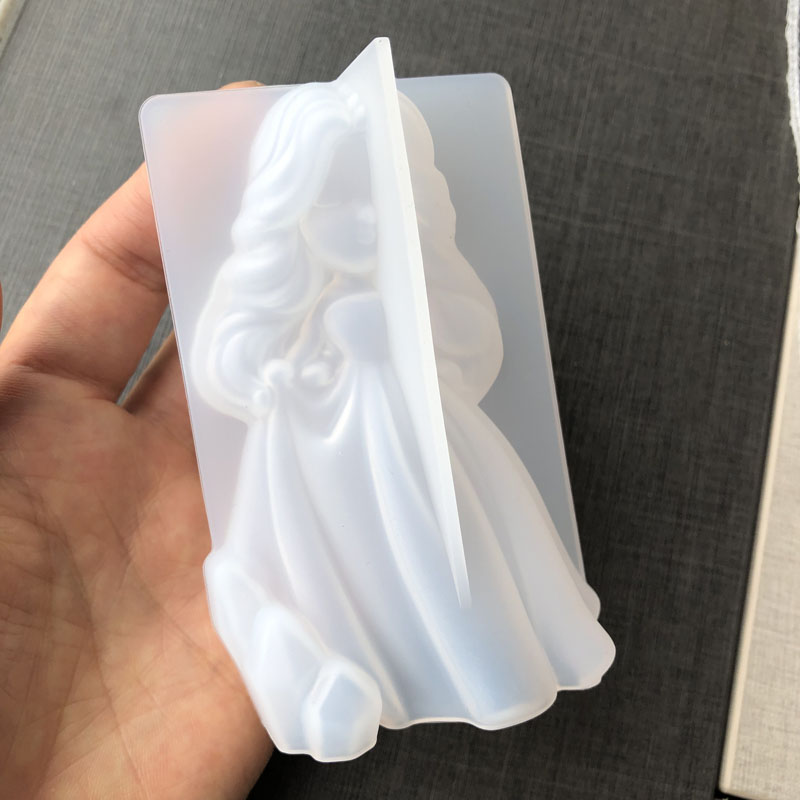 3D น่ารักเจ้าหญิงซิลิโคนเทียนแ - 3D Printing Model บทวิจารณ์และราคา