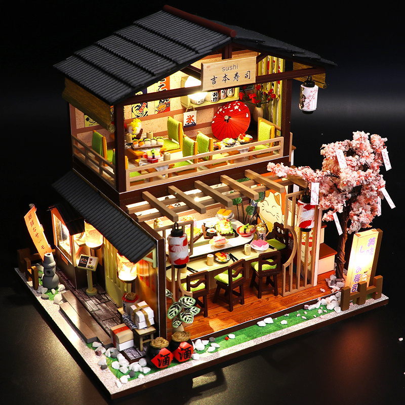 DIY ไม้ Miniature Kit ญี่ปุ่นซ - 3D Printing House บทวิจารณ์และราคา