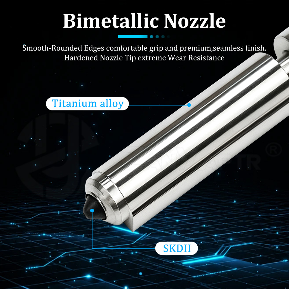 หัวฉีดแบบไบเมทัลลิกสำหรับเครื่ - 3D Printing Nozzle บทวิจารณ์และราคา