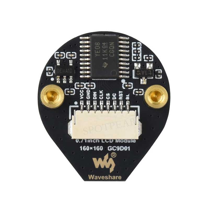 Waveshare 0.71 นิ้ว Double Eye - Raspberry Pi 3D Print บทวิจารณ์และราคา