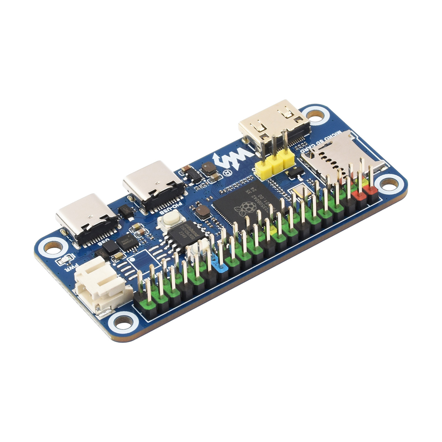 Waveshare RP2350-PiZero บอร์ดพ - Raspberry Pi 3D Print บทวิจารณ์และราคา