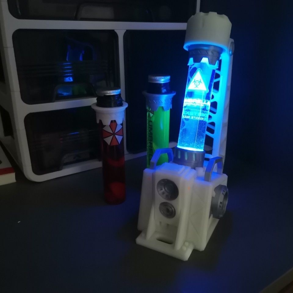 โคมไฟประดับขวดไวรัสที่มีไฟ LED - 3D Printing Laboratory บทวิจารณ์และราคา