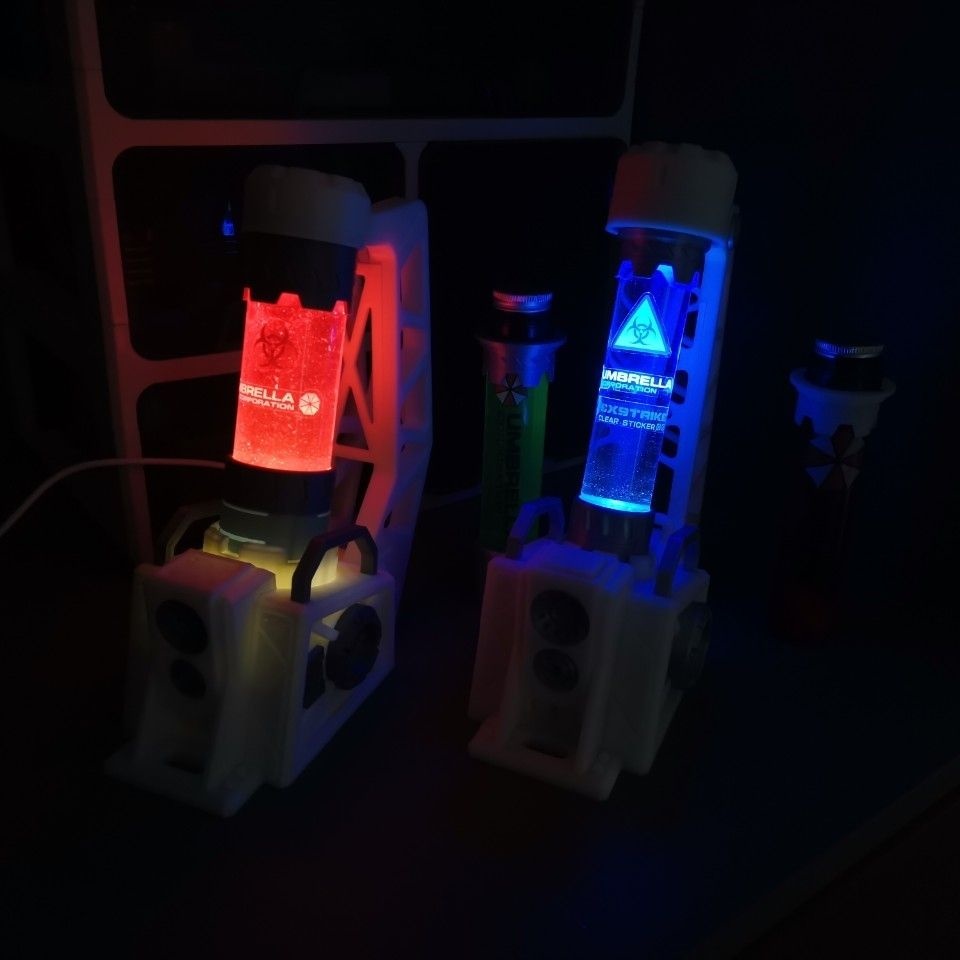 โคมไฟประดับขวดไวรัสที่มีไฟ LED - 3D Printing Laboratory บทวิจารณ์และราคา