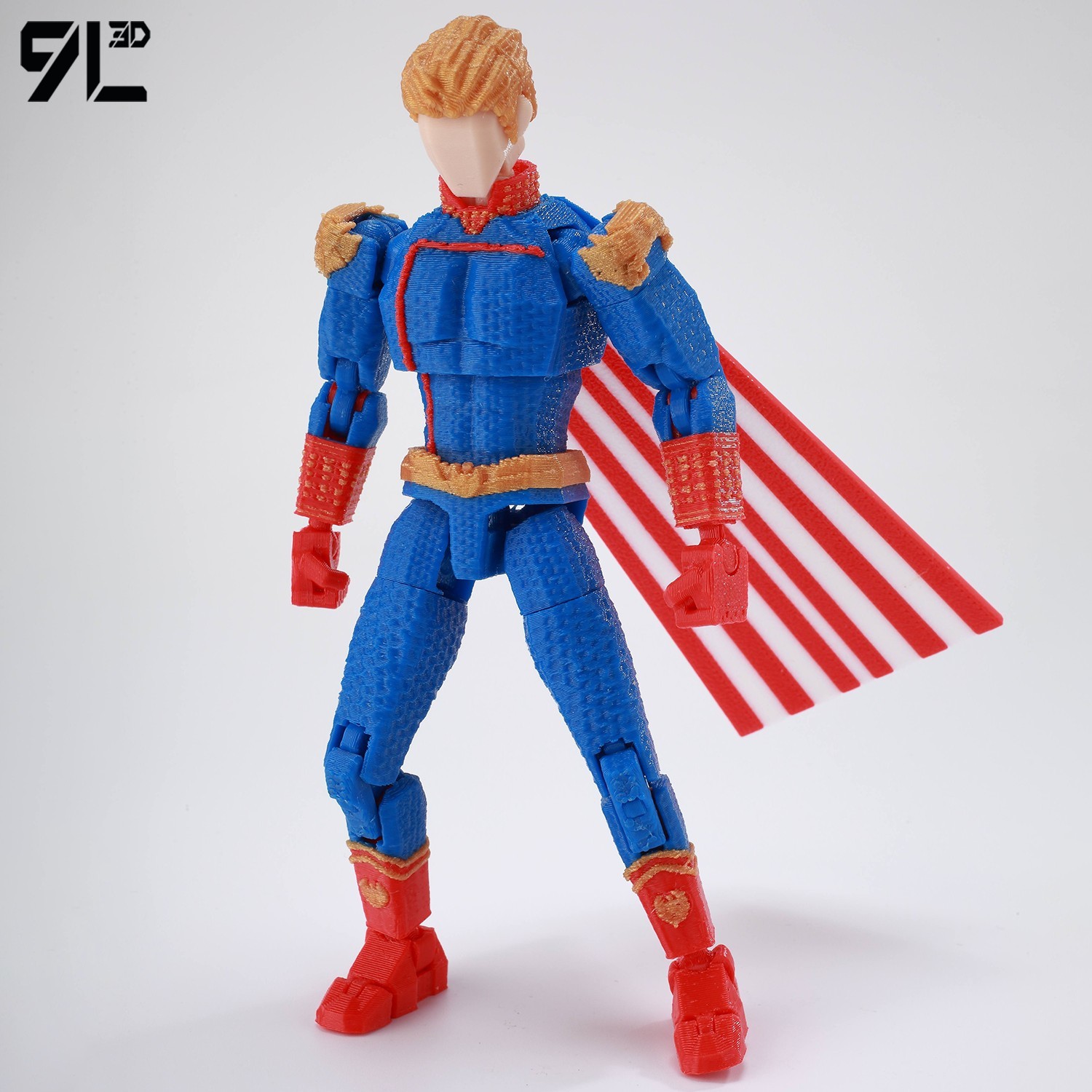 9L3D ฟิกเกอร์แอคชั่นซูเปอร์โซล - 3D Printing Robot บทวิจารณ์และราคา