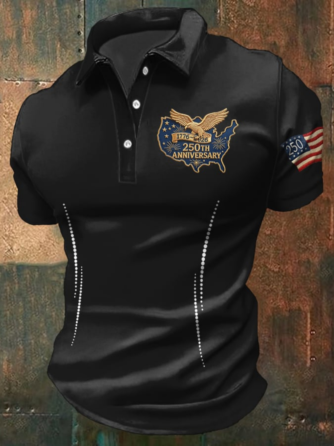เสื้อโปโลชาย ฉลองครบรอบ 250 ปี - 3D Printing Eagle บทวิจารณ์และราคา