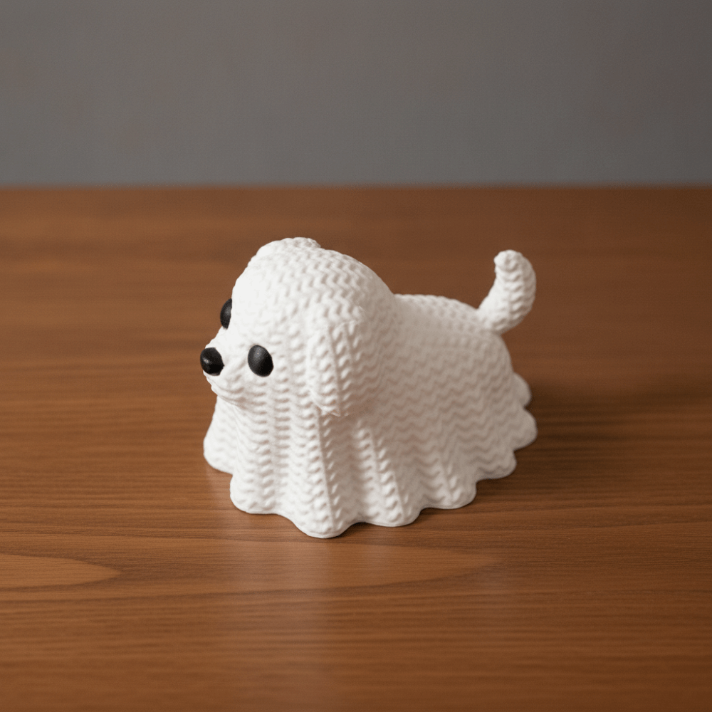 โมเดลแมวและสุนัขผีฮาโลวีนแบบถั - 3D Printing App บทวิจารณ์และราคา