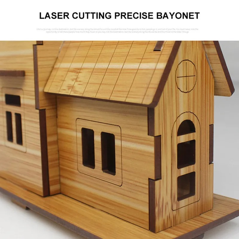 ชุดตัวต่อไม้ 3 มิติ รุ่นบ้านพั - 3D Printing House บทวิจารณ์และราคา