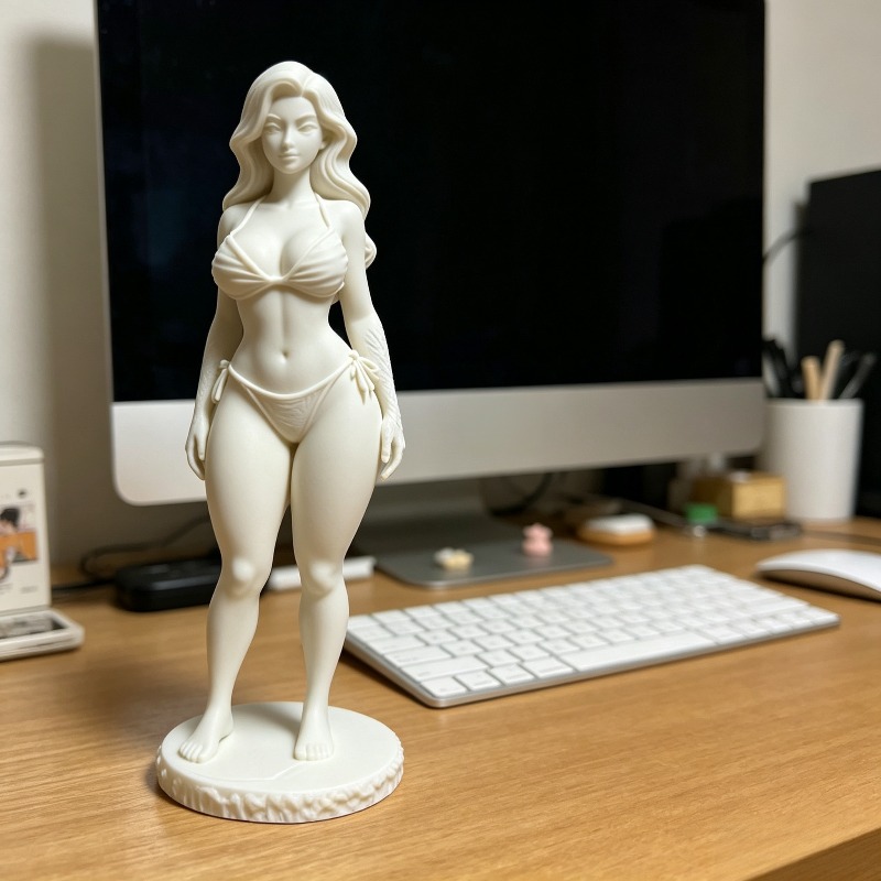 ประติมากรรมศิลปะหญิงผมหยิกพิมพ - 3D Printing App บทวิจารณ์และราคา