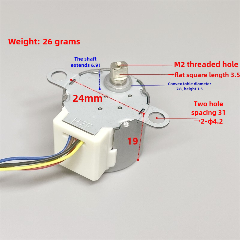 24BYJ48 DC 5V Stepper มอเตอร์  - Stepper Motor บทวิจารณ์และราคา