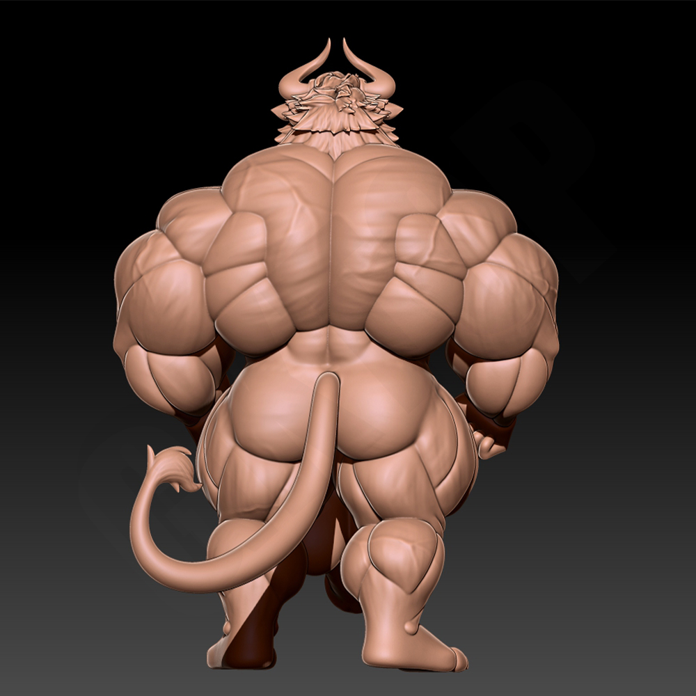 ฮังกี้ ฟิตเนส มัสเซิล บูล 1/24 - 3D Printing App บทวิจารณ์และราคา