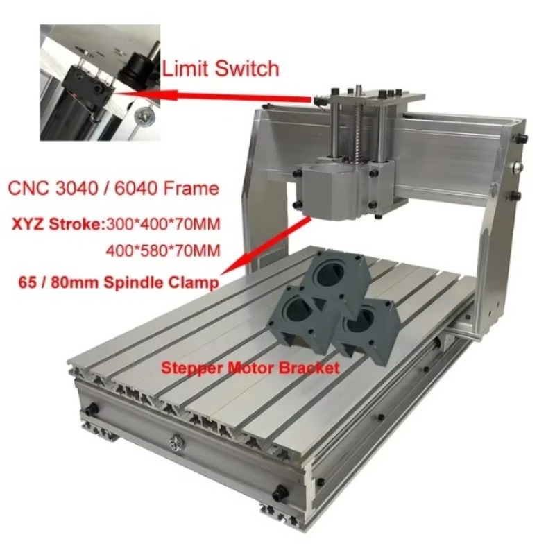 ชุดโครงอะลูมิเนียม CNC 3040 60 - Stepper Motor บทวิจารณ์และราคา