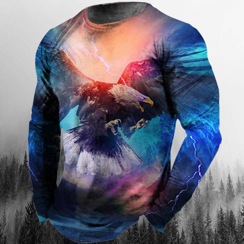 Cool Eagle เสื้อยืด 3D พิมพ์บุ - 3D Printing Eagle บทวิจารณ์และราคา