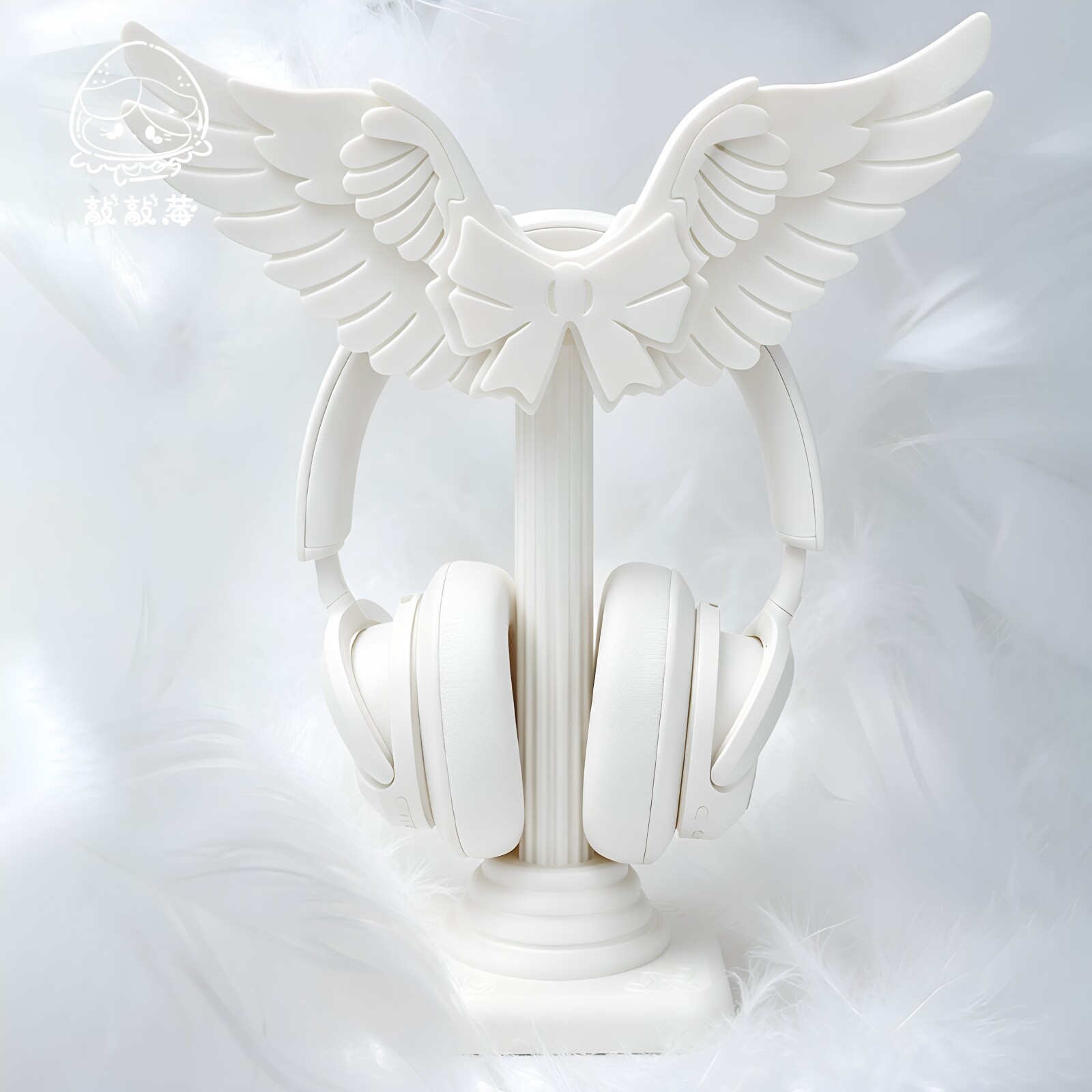 ที่วางหูฟังปีกนางฟ้าสุดน่ารัก  - 3D Printing Holder บทวิจารณ์และราคา