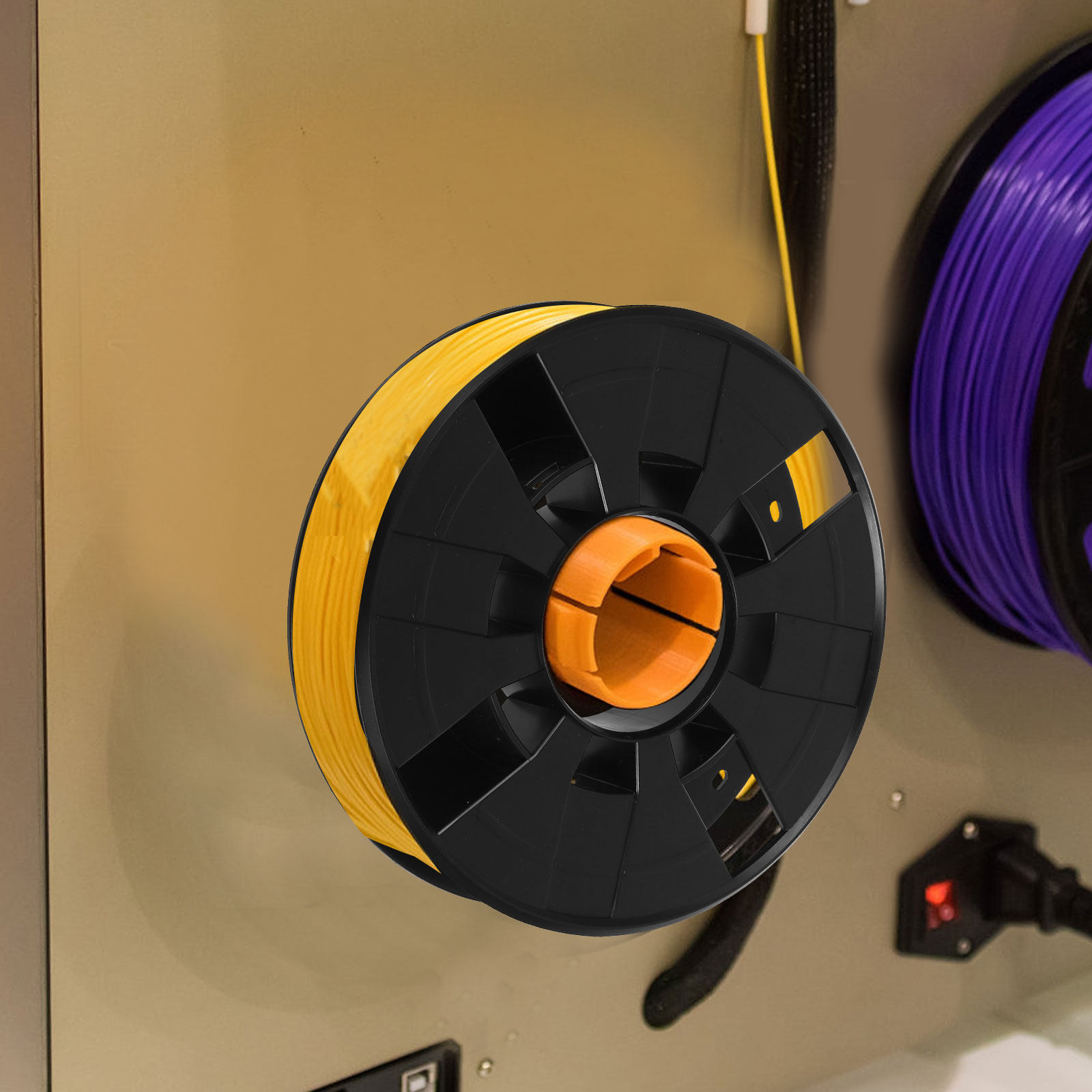 ม้วนเก็บสายไฟพลาสติก 0.25 กก.  - 3D Printing Holder บทวิจารณ์และราคา